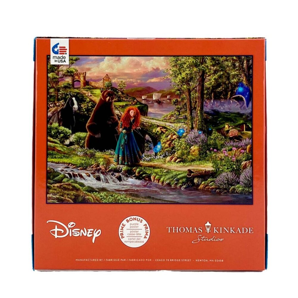 Ceaco | Disney Jigsaw Puzzle : Brave | 1000 Pieces | Bonus Poster Inside - Picture 2 of 3